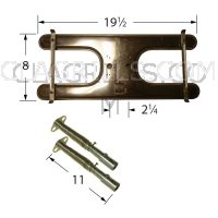 stainless steel burner for Charmglow model 01794