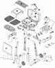 Exploded parts diagram for model: GBC1128W