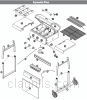 Exploded parts diagram for model: GBC1707W-C