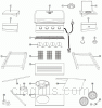 Exploded parts diagram for model: 810-1420-0 (Pro Series 1420)