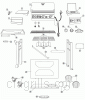 Exploded parts diagram for model: 810-8300-F (Portland 8300)