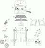 Exploded parts diagram for model: 810-9210-M