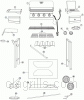 Exploded parts diagram for model: 810-9415-F (Edgewater)