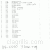 Parts list for model: 218984