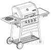 Grill image for model: 85-1207-2 (Bronze 3000RT)