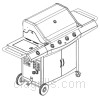 Grill image for model: 85-1251-4 (Stainless 5000RT LP)