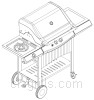 Grill image for model: 85-1268-6 (Stainless 2000 LP)