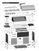 Exploded parts diagram for model: 463230512 (Classic)