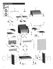 Exploded parts diagram for model: 463243812 (Commercial Infrared)