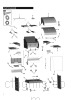 Exploded parts diagram for model: 463246909 (Commercial Infrared)