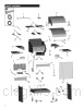 Exploded parts diagram for model: 463246910 (Commercial Infrared)