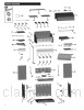 Exploded parts diagram for model: 463247009 (Commercial)