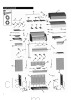 Exploded parts diagram for model: 463247109 (Commercial Infrared)