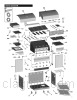 Exploded parts diagram for model: 463247310 (Commercial Infrared)