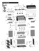 Exploded parts diagram for model: 463247412 (Commercial Infrared)