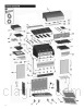 Exploded parts diagram for model: 463247512 (Commercial Infrared)