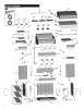 Exploded parts diagram for model: 463257110 (Commercial Infrared)