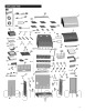 Exploded parts diagram for model: 463269311 (Tru-Infrared)