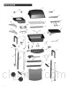 Exploded parts diagram for model: 463621711