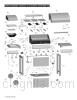 Exploded parts diagram for model: 464310808