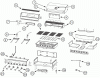 Exploded parts diagram for model: 9992-648 (8350)