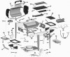 Exploded parts diagram for model: AG30610EB (3000)
