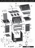 Exploded parts diagram for model: G52209 (Even Heat)