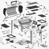 Exploded parts diagram for model: LG30611E (3000)