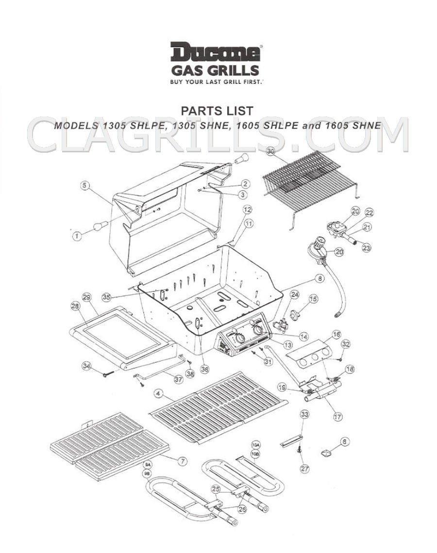 Ducane Gas Grill Stainless Steel Sear Cooking Grate Models 1605 7200  565S2 
