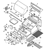 Exploded parts diagram for model: ZGG27L21C3SS