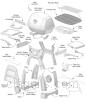 Exploded parts diagram for model: A053041 (Ironware)