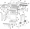 Exploded parts diagram for model: SRGG61003