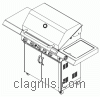Grill image for model: MG3208SLP