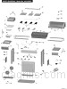 Exploded parts diagram for model: 461410907