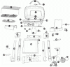 Exploded parts diagram for model: GBC1025W