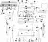 Exploded parts diagram for model: GBC1059WE-C