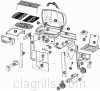 Exploded parts diagram for model: GBC621C