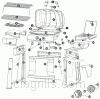 Exploded parts diagram for model: GBC720W