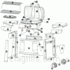 Exploded parts diagram for model: GBC820WC-C