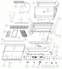 Exploded parts diagram for model: VCS5007BI