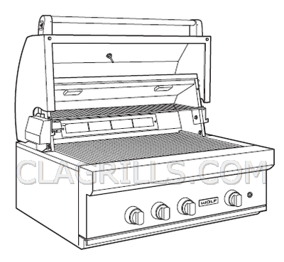 Wolf 36 Outdoor Gas Grill (OG36)